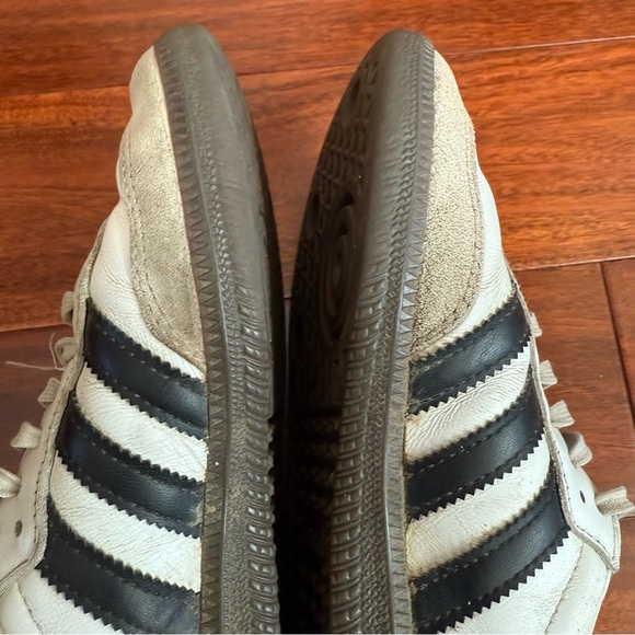 Adidas Samba Shoes in Black, White, and Gray size 2 - Picture 5 of 10